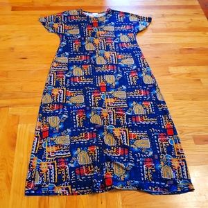 Lularoe Macy Maxi Dress. Size L